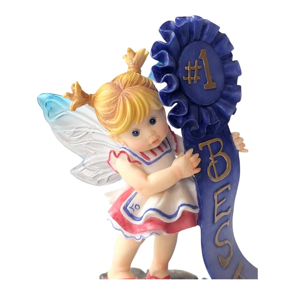 VTG My Little Kitchen Fairies BEST IN SHOW FAIRIE #1 Blue Ribbon Winner Figurine - Picture 2 of 6